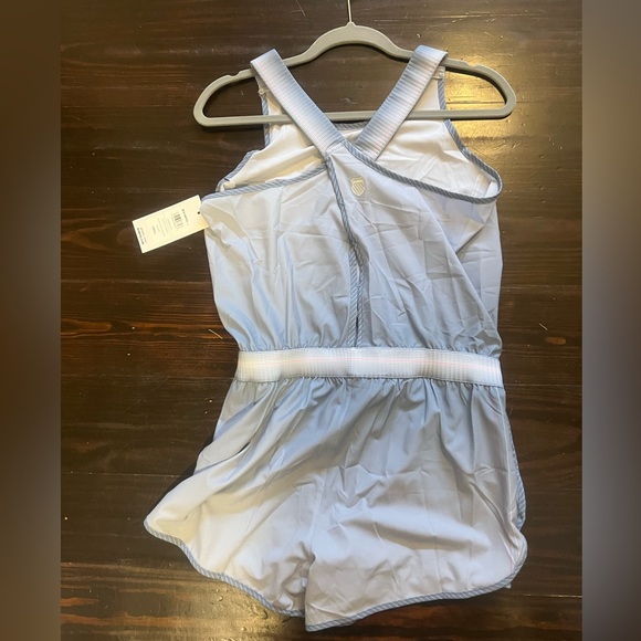 Women's K Swiss cross court romper blizzard - Picture 1 of 4
